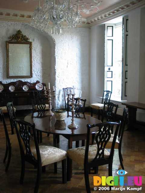 19450 Knappogue Castle 19th Century Dining Room